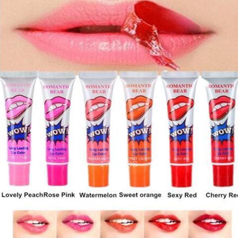COLORED LIP STAIN GLOSS - Yowzer Deals