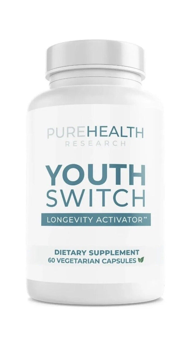 PureHealth Research Youth Switch Longevity Activator - Yowzer Deals